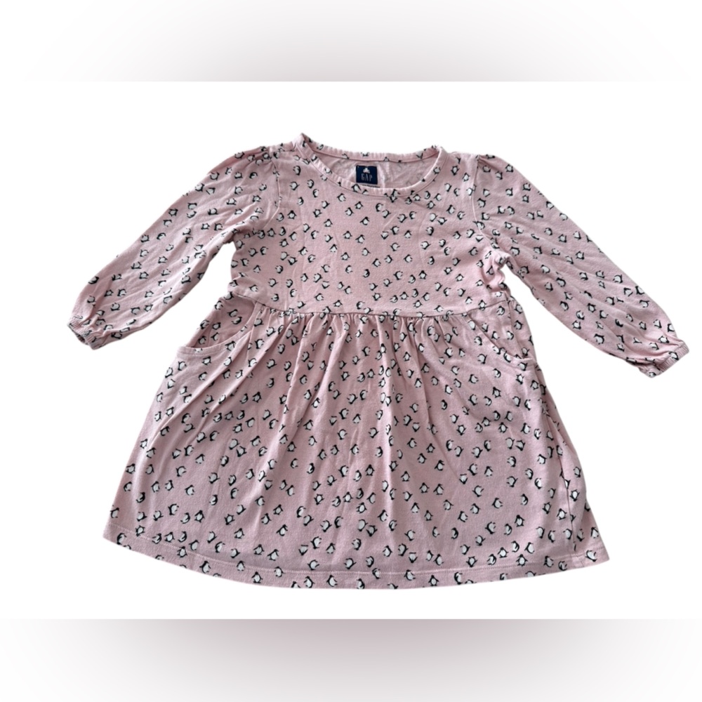 Gap Toddler Organic Cotton Print Skater Dress Size:3T